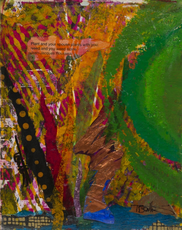 Weed Alone by artist Tom Bentley